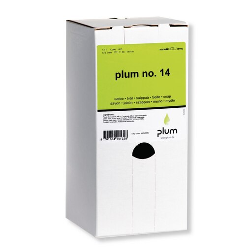 Plum tvål no. 14, 1,4 l